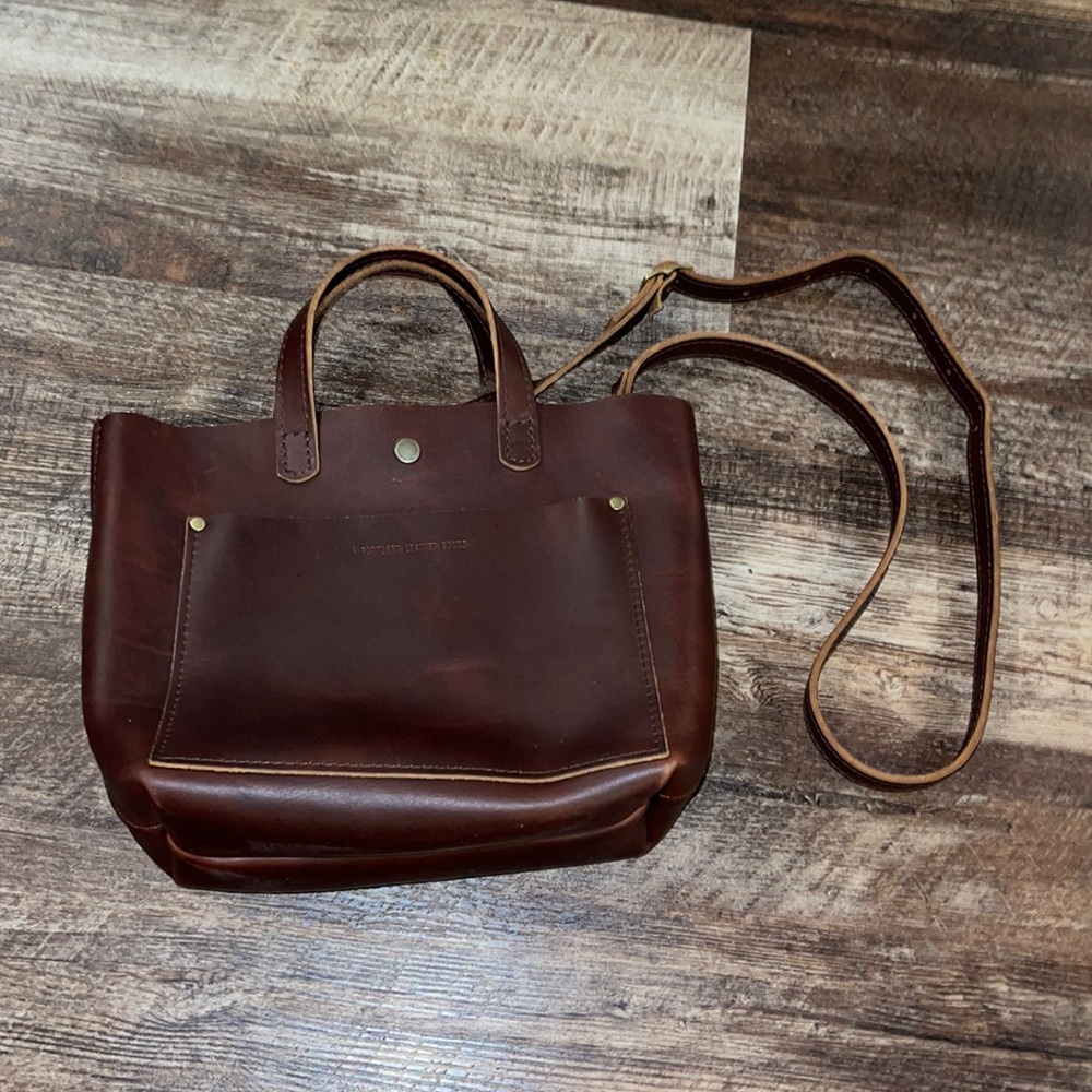 Portland Leather Mini Crossbody Purse